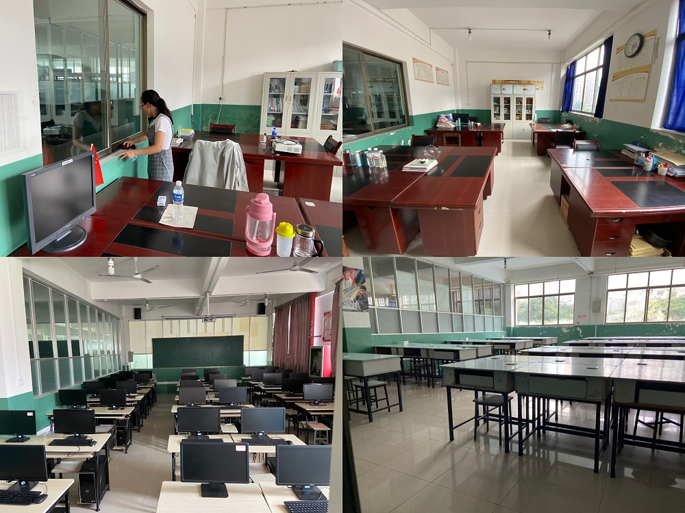 電氣工程系開展開學(xué)前安全檢查及教學(xué)場地衛(wèi)生大清掃工作