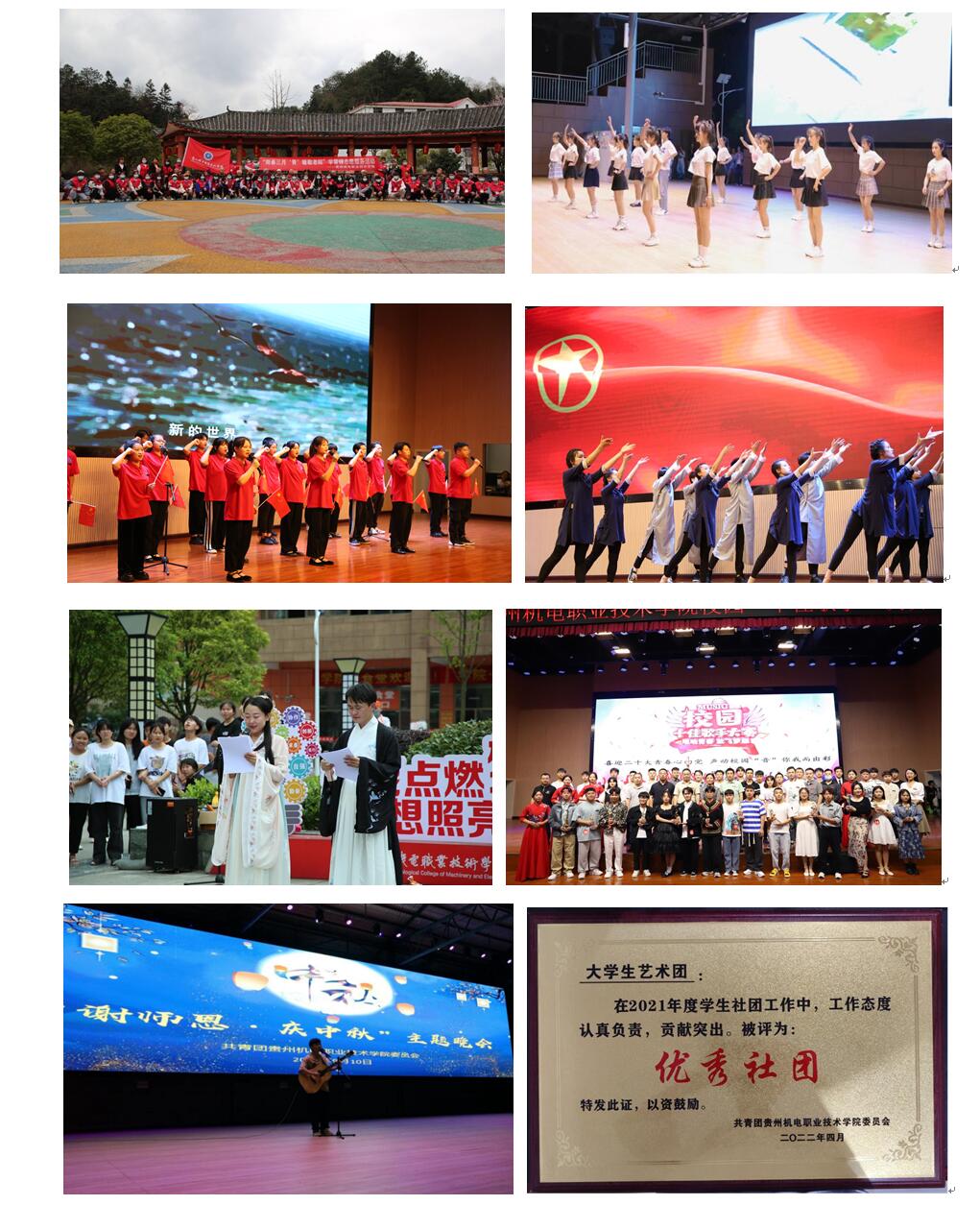 2022年度貴州機電職業(yè)技術(shù)學院“活力社團”風采展示